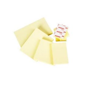 TACO NOTAS ADHESIVAS AMARILLAS 76X127 MM. 100 HOJAS BISMARK 921009