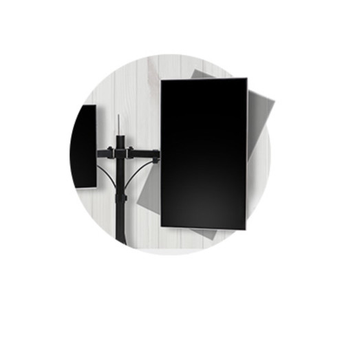 BRAZO DOBLE MONITOR SMARTFIT ERGO EXTENSIBLE KENSINGTON K55409WW - Imagen 8