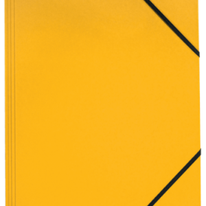 CARPETA DE CARTON CON GOMAS Y SIN SOLAPAS A4 RECYCLE 100% AMARILLO LEITZ 39080015