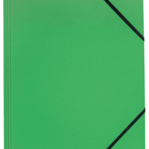 CARPETA DE CARTON CON GOMAS Y SIN SOLAPAS A4 RECYCLE 100% VERDE LEITZ 39080055