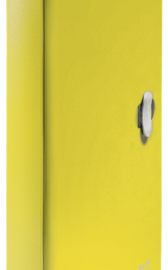 CARPETA POLIPROPILENO ACORDEON 5 POSICIONES+BOLSILLO FRONTAL BROCHE GIRATORIO A4 RECYCLE AMARILLO LEITZ 46240015