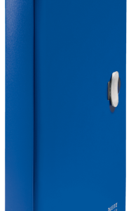 CARPETA POLIPROPILENO ACORDEON 5 POSICIONES+BOLSILLO FRONTAL BROCHE GIRATORIO A4 RECYCLE AZUL LEITZ 46240035