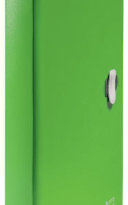 CARPETA POLIPROPILENO ACORDEON 5 POSICIONES+BOLSILLO FRONTAL BROCHE GIRATORIO A4 RECYCLE VERDE LEITZ 46240055