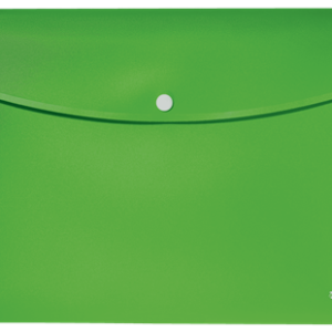 SOBRES POLIPROPILENO OPACO A4 CON BROCHE BOTON RECYCLE VERDE LEITZ 46780055