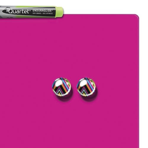 PIZARRA MAGNETICA 360X360MM FACSIA NOBO 1903803 - Imagen 4