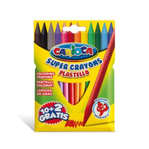 CAJA CARTON 12 PLASTICERAS COLORES SURTIDOS CARIOCA 42711