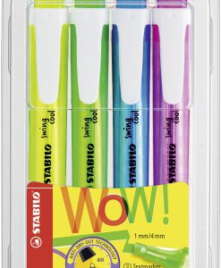 ESTUCHE 4 UDS STABILO SWING COOL-STABILO 275/4