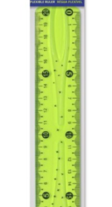 REGLA PVC FLEXIBLE 20 CM BISMARK 324738