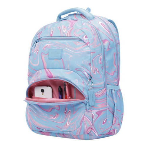 MOCHILA ECO-FRIENDLY ESTAMPADO VERDE Y ROSA - TRACER 4 TOTTO MA04TRC004-2210G-3JX - Imagen 4