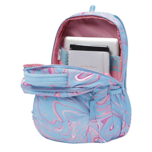 MOCHILA ECO-FRIENDLY ESTAMPADO VERDE Y ROSA - TRACER 4 TOTTO MA04TRC004-2210G-3JX - Imagen 5