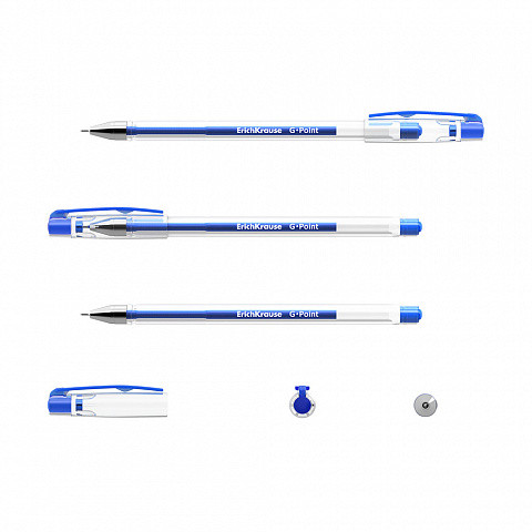 BOLÍGRAFO DE GEL G-POINT, COLOR DE LA TINTA AZUL ERICH KRAUSE 17627 - Imagen 2
