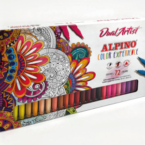 ESTUCHE 72 ROTULADORES DUAL ARTIST COLOR EXPERIENCE ALPINO AR000197