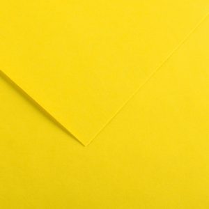 PACK 25 HOJAS CARTULINA IRIS 50X65 185G AMARILLO LIMON CANSON C200040220