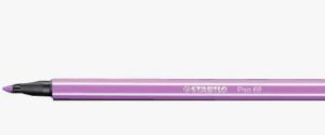 ROTULADOR PREMIUM CON PUNTA DE FIBRA BISELADA PEN 68 MAX COLOR LILA STABILO 768/58
