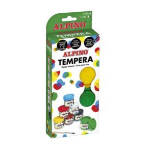 ESTUCHE TEMPERA 7 X 40ML ALPINO DM020921