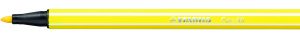 ROTULADOR PUNTA FIBRA MEDIA 1MM. PEN 68 AMARILLO LIMON STABILO 68/24