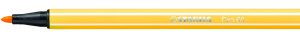ROTULADOR PUNTA FIBRA MEDIA 1MM. PEN 68 AMARILLO STABILO 68/44