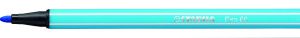 ROTULADOR PUNTA FIBRA MEDIA 1MM. PEN 68 AZUL CELESTE STABILO 68/57