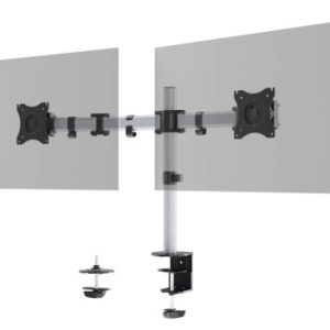 SOPORTE Y BRAZOS ARTICULADOS SELECT PARA 2 PANTALLAS DURABLE 509523