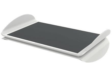 REPOSAPIES AJUSTABLE GRIS ERGO LEITZ 65030085