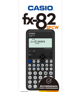 CALCULADORA CIENTIFICA DE 12 DÍGITOS CASIO FX-82 SP CW