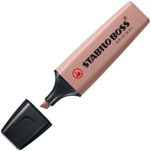 STABILO BOSS ORIGINAL NatureColors marcador 1 pieza(s) Punta de cincel Marrón