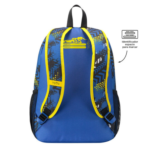 MOCHILA ESCOLAR GRANDE DE CARRERAS DE COCHES TOTTO MJ04VLC003-2310-6J7L - Imagen 4