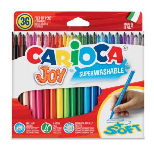 CAJA 36 ROTULADORES COLORES JOY CARIOCA 40616