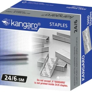 CAJA 5.000 GRAPAS 24/6-5M (5.000 UD) KANGARO KG2465M