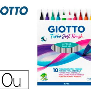 ESTUCHE 10 UDS TURBO SOFT BRUSH GIOTTO F426800