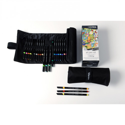 ESTUCHE ENROLLABLE DE TELA 24 UDS. LYRA L6754240 - Imagen 2