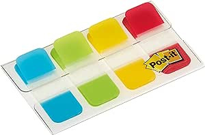 BLISTER DISPENSADOR 40 MARCADORES INDEX RÍGIDO 15,8X38MM ROJO/AMARILLO/LIMA/AZUL 676-ALYR-EU POST-IT 7100070595