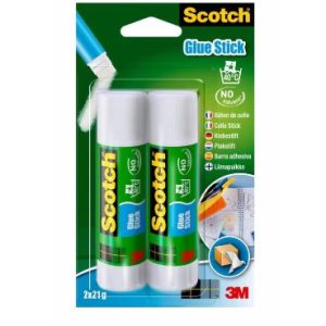 PACK 2 BARRAS ADHESIVO PERMANENTE CLASSIC LINE 21GR 6242C SCOTH 7100115623