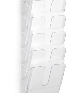 DISPENSADOR DE FOLLETOS FLEXIPLUS 6 A4 VERTICAL DURABLE 1700008401
