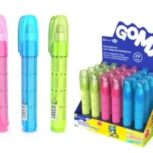 GOMA DE BORRAR EN BARRA C/ TABLAS MULTIPLICAR BISMARK 331831
