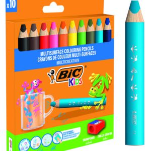 ESTUCHE LAPICES MULTISUPERFICIE BLISTER 10UDS BIC 515276