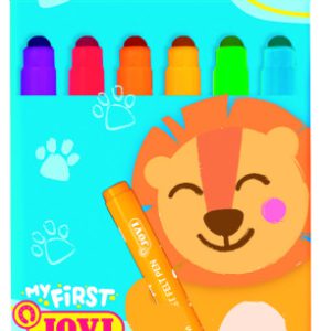 MY FIRST FELT PEN ESTUCHE 6 ROTULADORES COLORES SURTIDOS NEW JOVI 1206