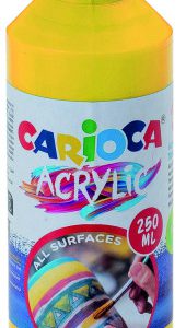 BOTELLA PINTURA ACRILICA 250 ML. AMARILLO CARIOCA 40431/03