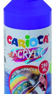 BOTELLA PINTURA ACRILICA 250 ML. MORADO CARIOCA 40431/18