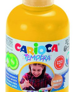 BOTELLA TEMPERA 250 ML. AMARILLO CARIOCA 40424/03
