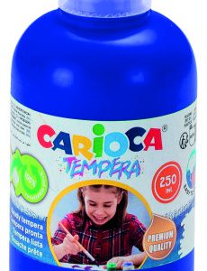 BOTELLA TEMPERA 250 ML. AZUL CARIOCA 40424/05