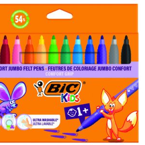 ESTUCHE 12 ROTULADORES CONFORT JUMBO ROTULADORES BIC 517250