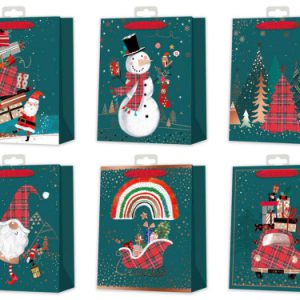 BOLSA NAVIDAD FOIL BONCE BISMARK 332867