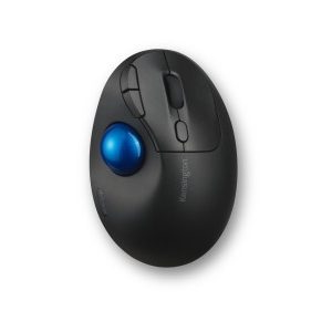Kensington Pro Fit Ergo TB450 ratón Oficina mano derecha RF Wireless + Bluetooth Trackball 1600 DPI