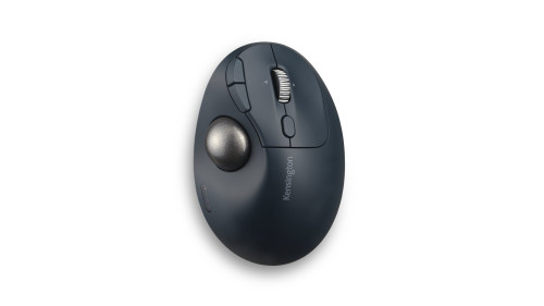 RATON INALAMBRICO TRACKBALL RECARGABLE TB550 PROFIT ERGO NEGRO-PLATA KENSINGTON K72196WW