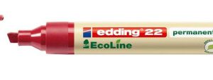 MARCADOR PERMANENTE EDDING ECOLINE 22 COLOR ROJO EDDING 22-002