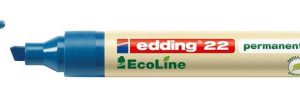 MARCADOR PERMANENTE EDDING ECOLINE 22 COLOR AZUL EDDING 22-003