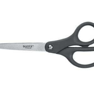 TIJERAS TITANIO 180 MM (BLÍSTER CARTÓN), GRIS OSCURO LEITZ 54210089