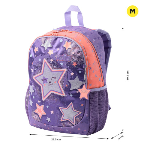 MOCHILA MORRAL STAR CAT M TOTTO MJ04STC002-2410-4Q8M - Imagen 2