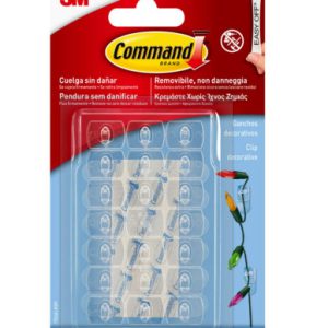 BLISTER 3 GANCHOS ADHESIVOS BLANCO PEQUEÑOS CON PUNTA ALAMBRE HASTA 225G COMMAND 17067 3M 7100269665